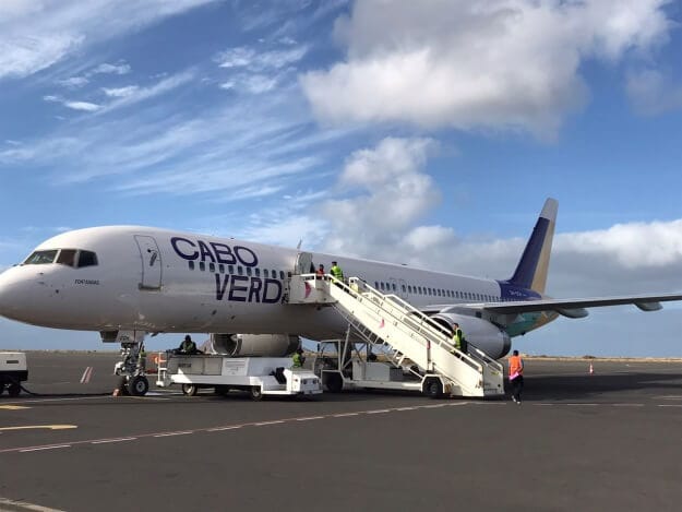 Cabo Verde Airlines taofi uma gaioiga