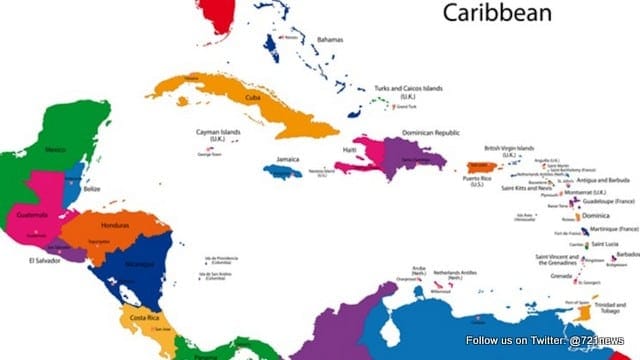 Карипска мапа-741