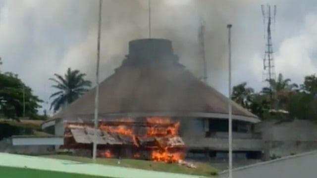 Solomon Islands capital is under curfew after violent riots