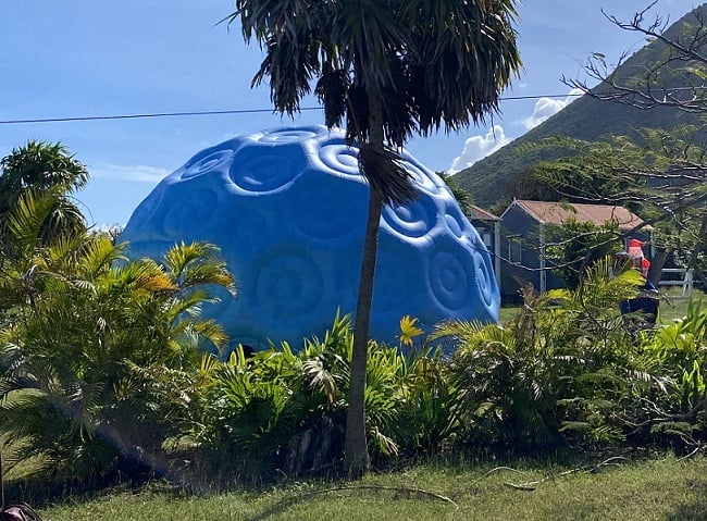 St. Eustatius là ngôi nhà của cung thiên văn đầu tiên của Caribe