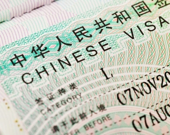 Kína új betérő vízumszabályzatot jelentett be