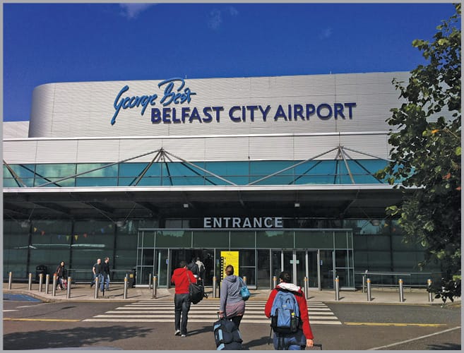 Pusat uji COVID dibukak ing Bandara Bandar Belfast