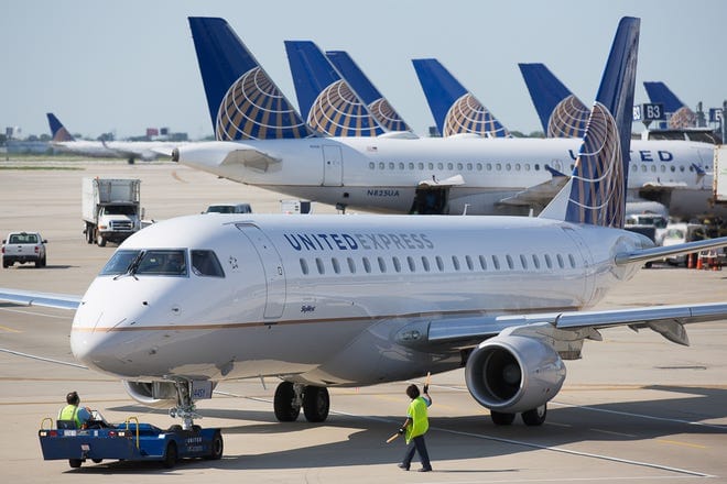 United Airlines iżżid kważi 25,000 titjira f’Awwissu