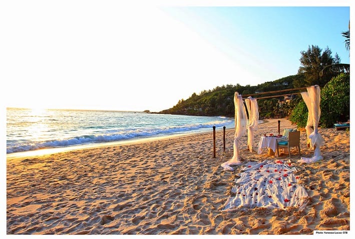 Bryllupsklokker på Seychellene