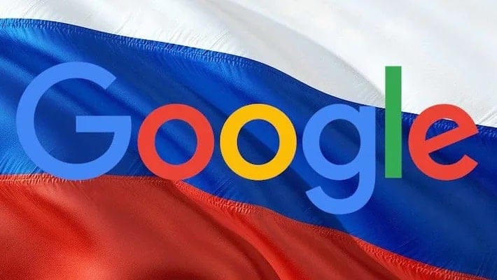 Google advertisement now banned in Russia