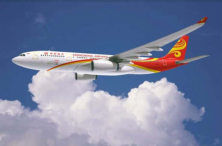 Holo ka New Hong Kong Airlines i ke kahua mokulele ʻo Beijing Daxing