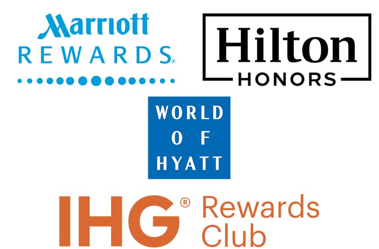 Marriott, Hyatt, IHG, Hilton, Best Western, Choice Hotels, Radisson, Wyndham litlhoko tsa maemo a phahameng a 2021
