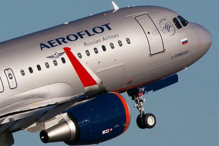 Aeroflot mulls vòl nan Meksik, lòt bò larivyè Jouden, Repiblik Dominikèn ak Moris