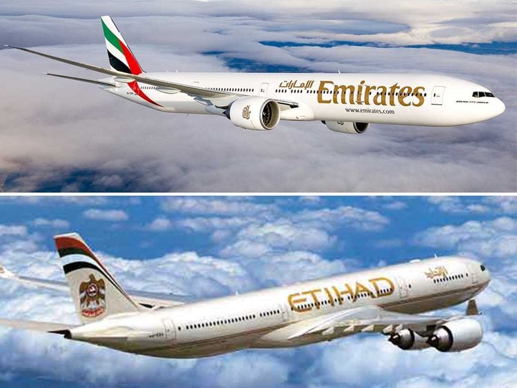 Tanpa henti ke Tel Aviv dari Dubai di Emirates, dari Abu Dhabi di Etihad membuat Turkish Airlines gugup