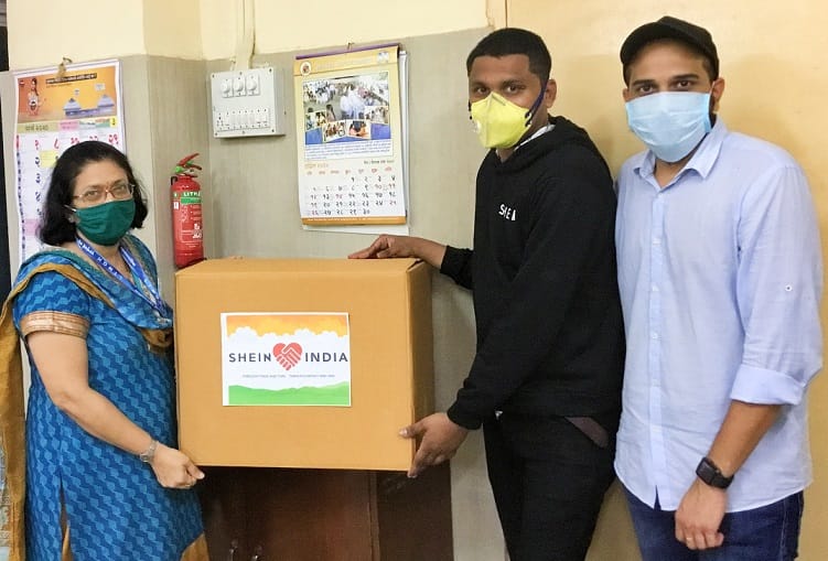 Onlinefirma donerer 1 million kirurgiske masker til hospitaler i Indien