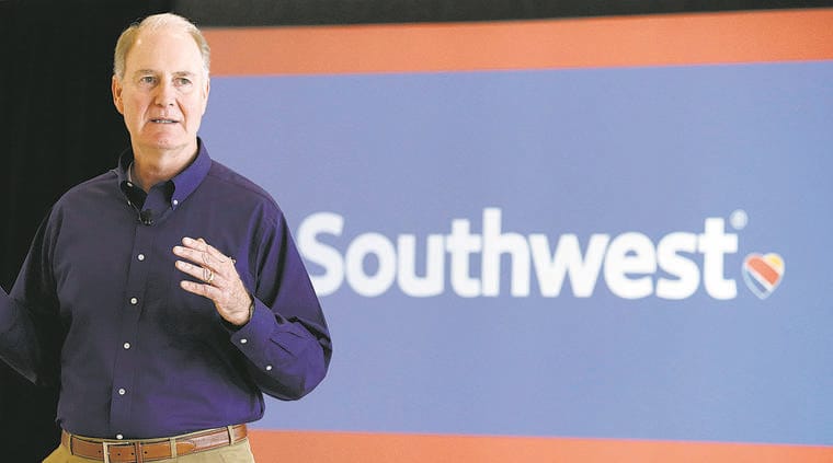 Southwest Airlines mengumumkan perubahan kepimpinan