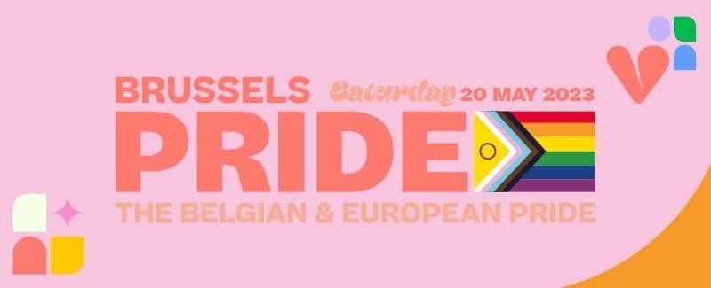 Brussels Pride - ဘယ်လ်ဂျီယံနှင့် ဥရောပဂုဏ်ပြုအစီအစဉ်ကို ထုတ်ဖော်ခဲ့သည်။