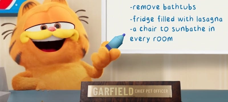 Garfield 2 - umfanekiso ngoncedo lweMotel 6