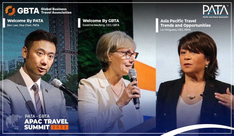 PATA & GBTA APAC အခမ်းအနားတွင် စီးပွားရေး ခရီးသွား၊ ခရီးသွားလုပ်ငန်းနှင့် MICE