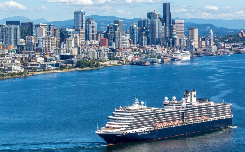 Holland America Line ngaso kabeh pelayaran Alaska saka Seattle