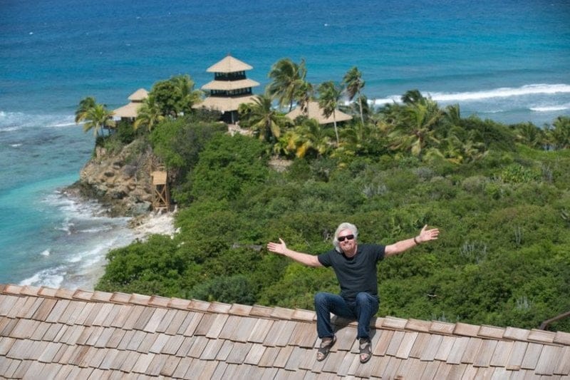 Branson სთავაზობს თავის კარიბის კუნძულებს, როგორც გირაო ბრიტანეთისთვის Virgin Atlantic– ის დახმარების მიზნით