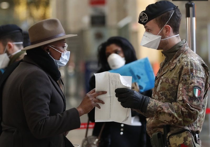 Fepetra fitsangatsanganana italiana izao manerana ny firenena