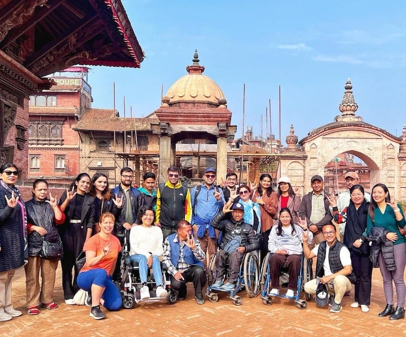 ネパールのアクセシブルな観光デー