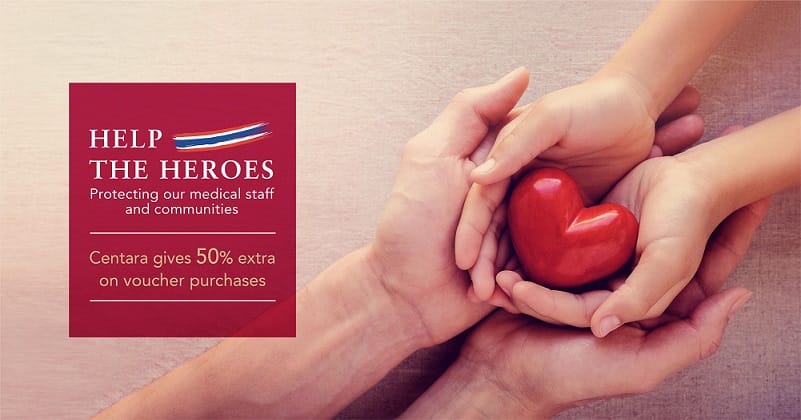 Centara Hotels & Resorts lanza la campaña "Ayuda a los héroes"