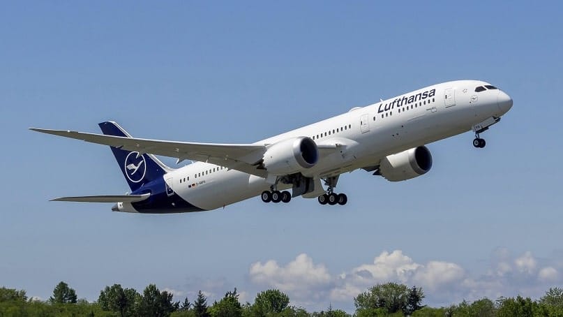 نیو لفتھانسا بوئنگ 787-9 ڈریم لائنر امریکہ اور کینیڈا کے لیے پروازیں کر رہا ہے۔