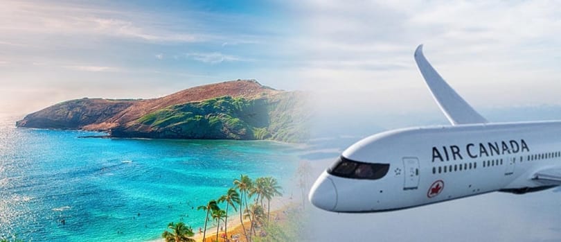 Ер Канада најавува нови летови на Хаваите од Монтреал, Торонто, Калгари и Ванкувер
