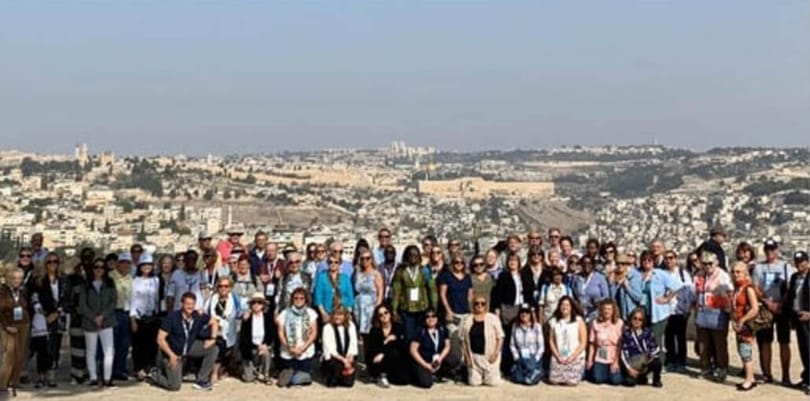 Agentes de viajes de América del Norte visitan Israel