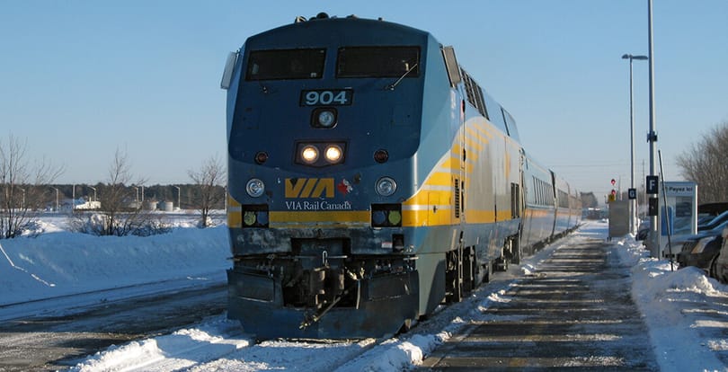 VIA Rail Canada возобновит полное сообщение Монреаль-Оттава 24 февраля