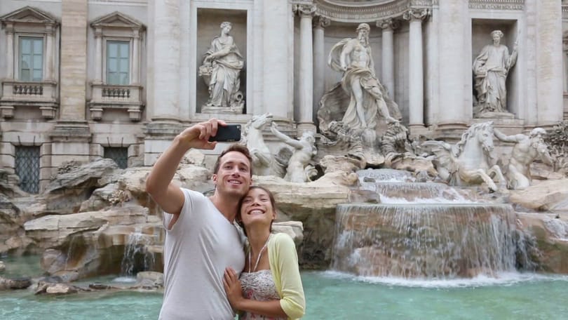 Hvilken by i Italia vil sannsynligvis havne i en selfie?