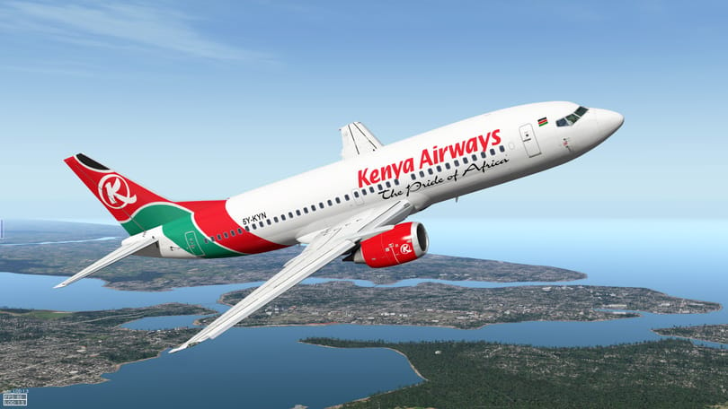 „Kenya Airways“ neleido patekti į Tanzanijos dangų