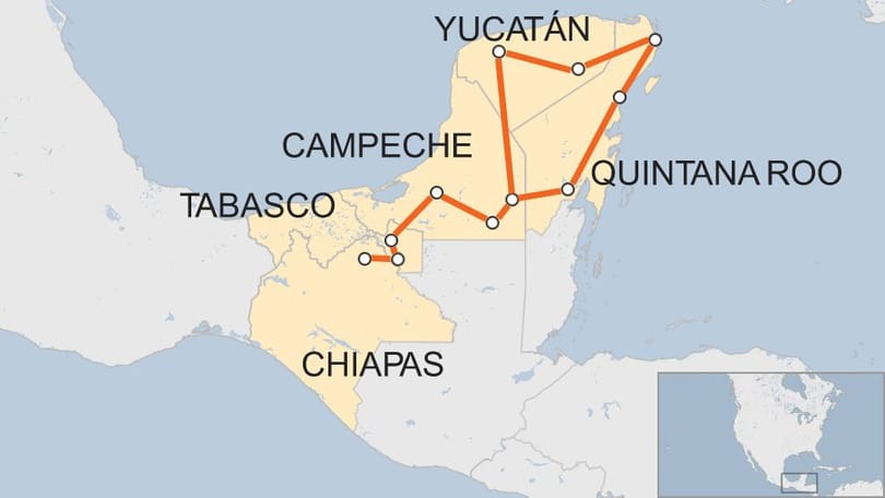 خمس ولايات مكسيكية تشكل تحالف السياحة في منطقة موندو مايا