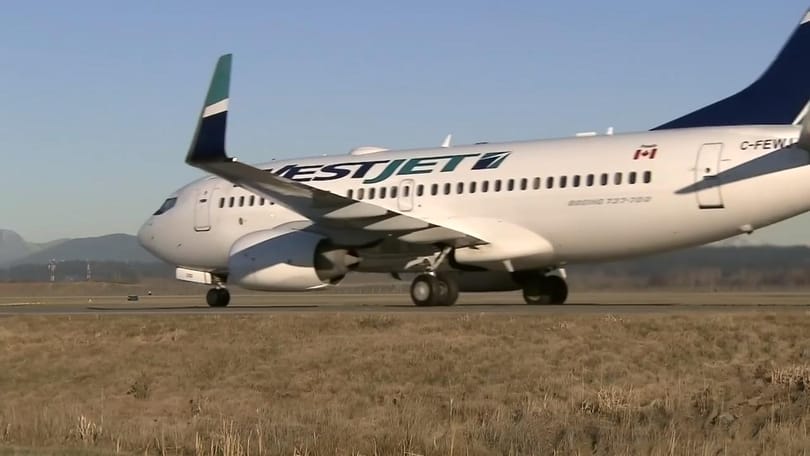 西捷航空暂停对加拿大大西洋四个城市的服务