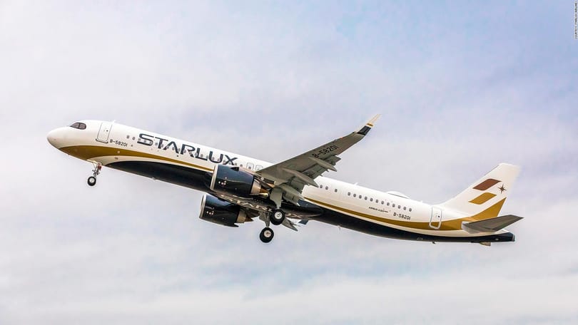 شرکت هواپیمایی STARLUX پروازهای خود را از تایپه به شهر هوشی مین آغاز می کند