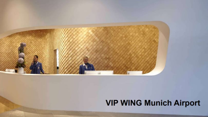 Terminal VIP exclusivo do Aeroporto de Munique reabre