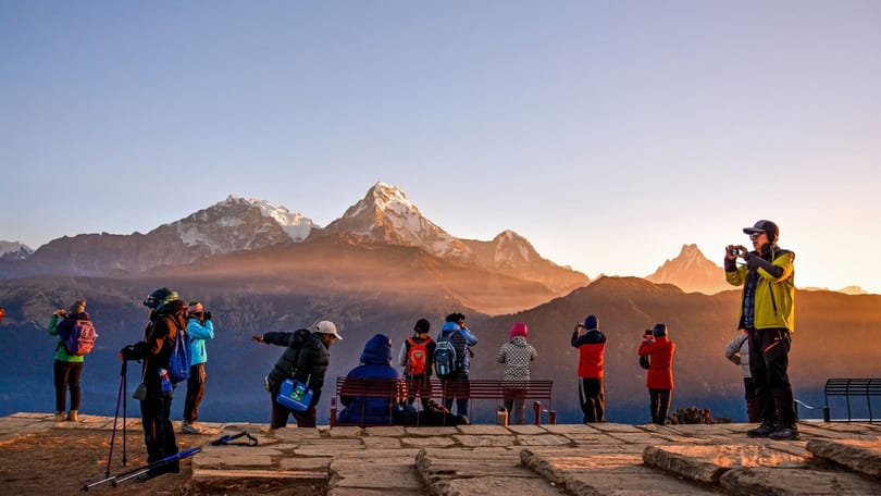 Hippieleden i utformningen av Nepals turism