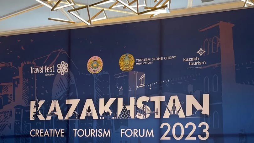 Farger på kreativ turisme i Kasakhstan