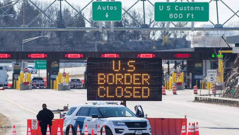 USA för att hålla landgränserna med Kanada och Mexiko stängda till den 22 september