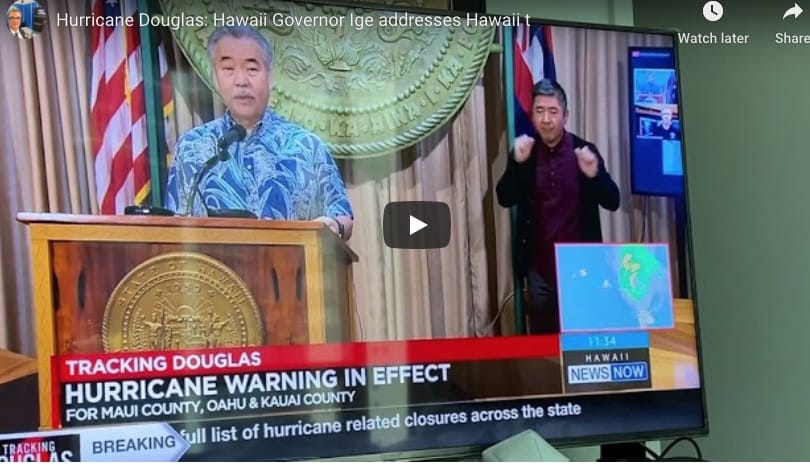 Zakaj Havajci orkan Douglas jemljejo resno?
