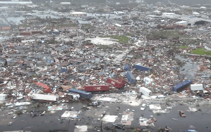 „Delta Air Lines“ pažadėjo 250,000 XNUMX USD padėti Bahamų uraganui „Dorian“.