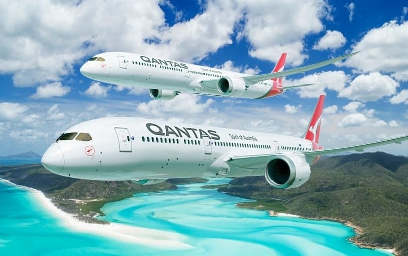 Qantas pariază pe viitorul flotei sale Widebody pe 787 Dreamliners