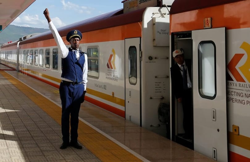 In Kenia wird ein vollständig von China finanziertes und gebautes Eisenbahnprojekt im Wert von 1.5 Milliarden US-Dollar eröffnet