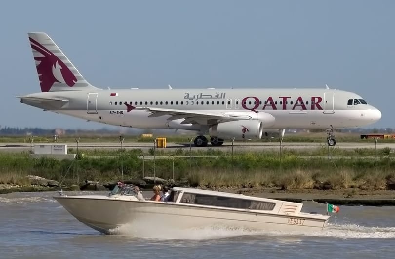 새로운 비행기, 더 많은 항공편 : 카타르 항공, 베니스에 투자