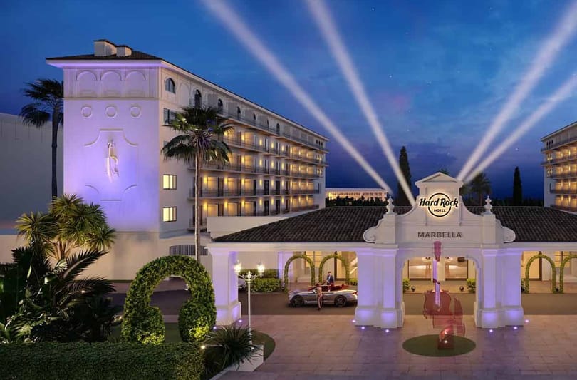 Noul hotel Hard Rock destinat exclusiv adulților se pregătește să electrifice Costa del Sol