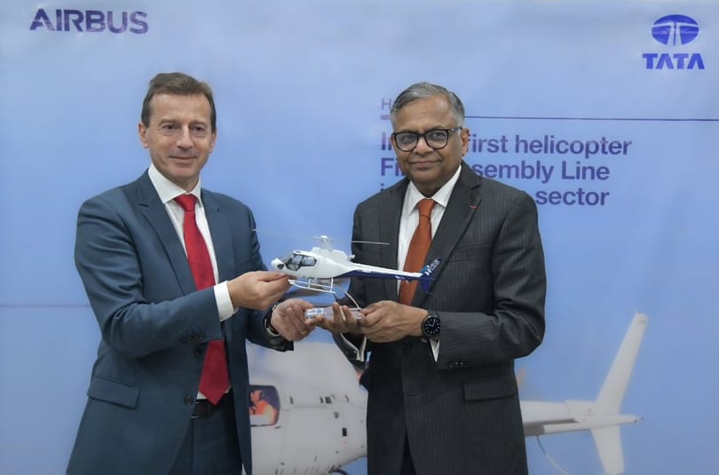 Indien Tata an Airbus Form Joint Helicopter Venture