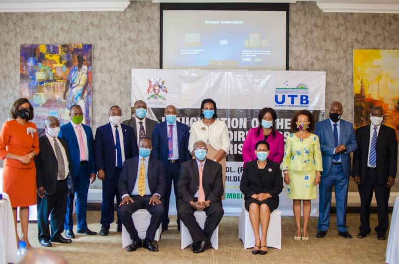 Turismminister inviger nya styrelseledamöter i Uganda