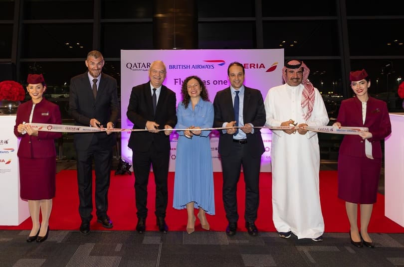 Iberia aterizează în Qatar cu zborul New Madrid către Doha