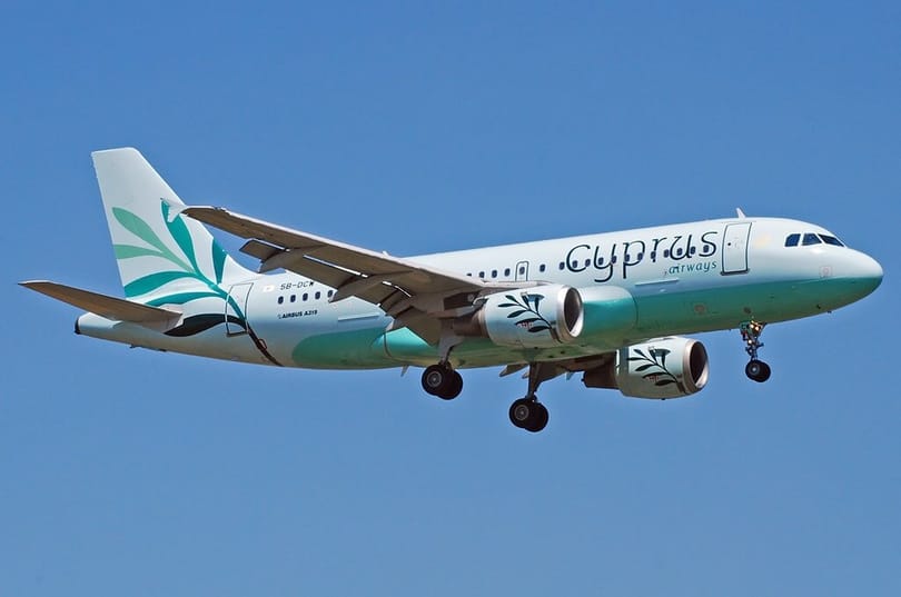 Cyprus Airways uzsāk jaunu lidojumu no Romas uz Larnaku