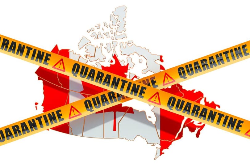 加拿大扩大了COVID-19检疫措施和旅行限制