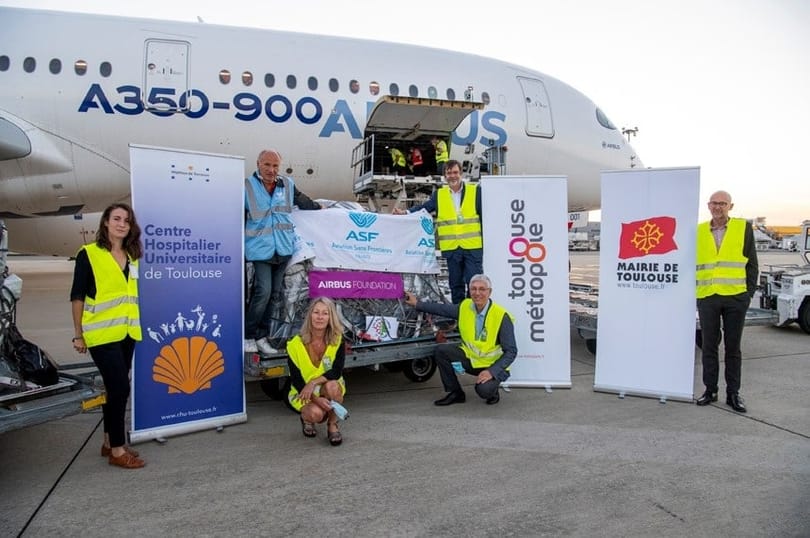 La Fondazione Airbus consegna aiuti umanitari a Beirut