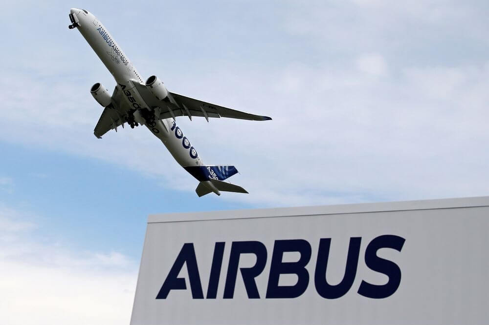 Mwezi wodziwika bwino: Airbus imalowetsa ma oda atsopano a jets 415 mu Okutobala