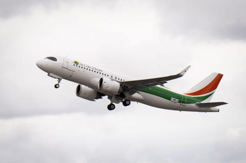 Ny Air Côte d'Ivoire dia mandray ny Airbus A320neo voalohany